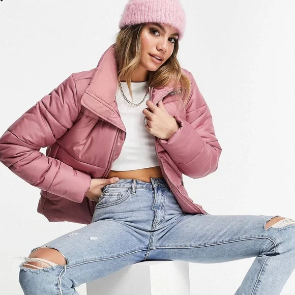 The North Face puffer jacket in pink - Picture 3 of 6
